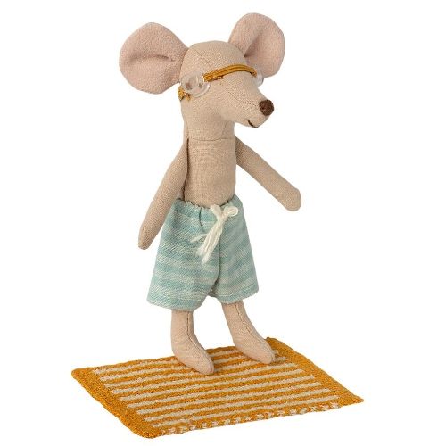 maileg knuffelmuis grote broer - strandset - 12 cm | 11-1303-00 US | 1