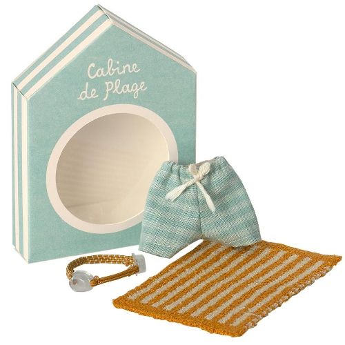 maileg knuffelmuis grote broer - strandset - 12 cm | 11-1303-00 US | 2