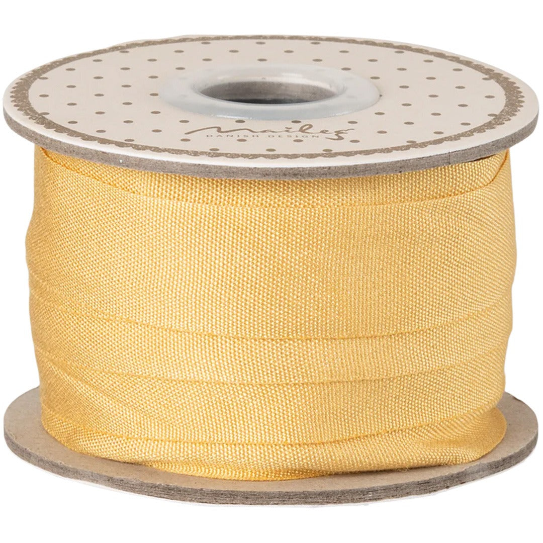 maileg lint extra breed - geel - 10 m | 19-5201-00 | 0