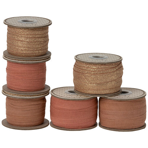 maileg lint smal - rose gold - 25 m | 19-2223-00 | 1