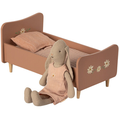 maileg poppenbed roze - 26 cm | 11-1005-02 US | 1