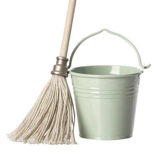 maileg poppenhuis emmer en mop - mini - 23 cm | 11-8102-00 | 1
