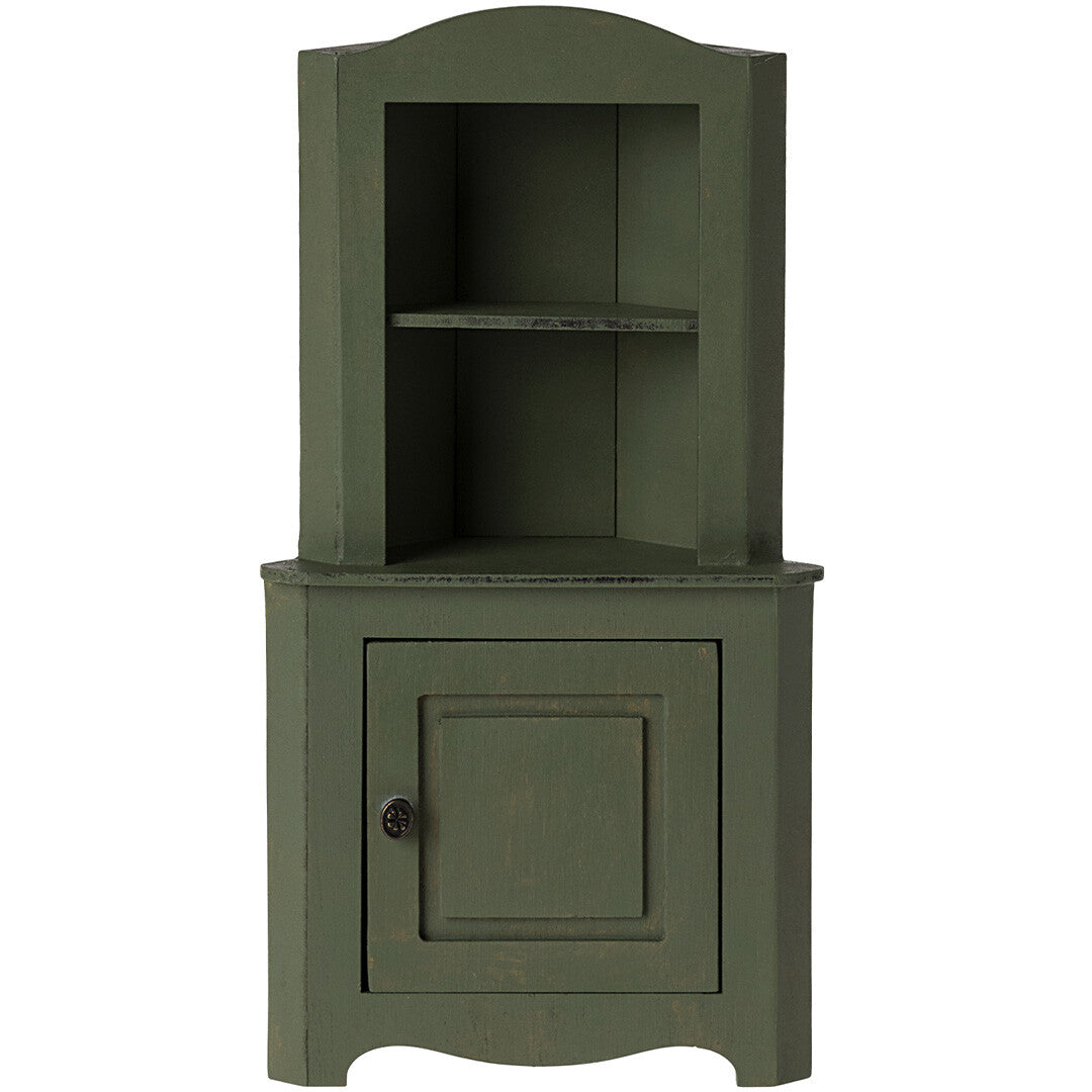 maileg poppenhuis hoekkast donkergroen - 23 cm | 11-4003-00 | 0