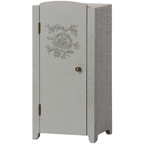 maileg poppenhuis kast grijs-mint - 23 cm | 11-1009-00 US | 1