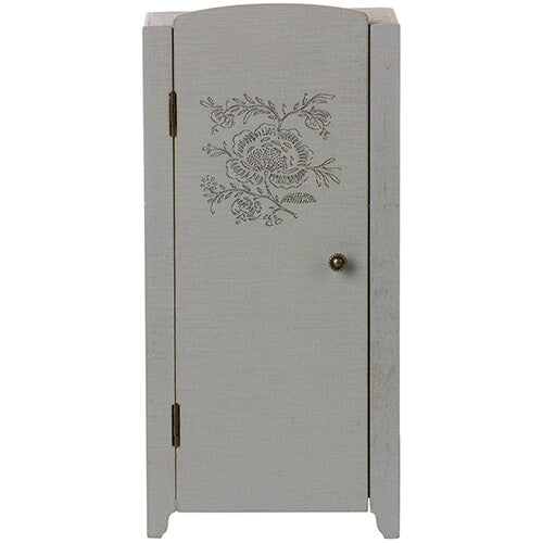 maileg poppenhuis kast grijs-mint - 23 cm | 11-1009-00 US | 2