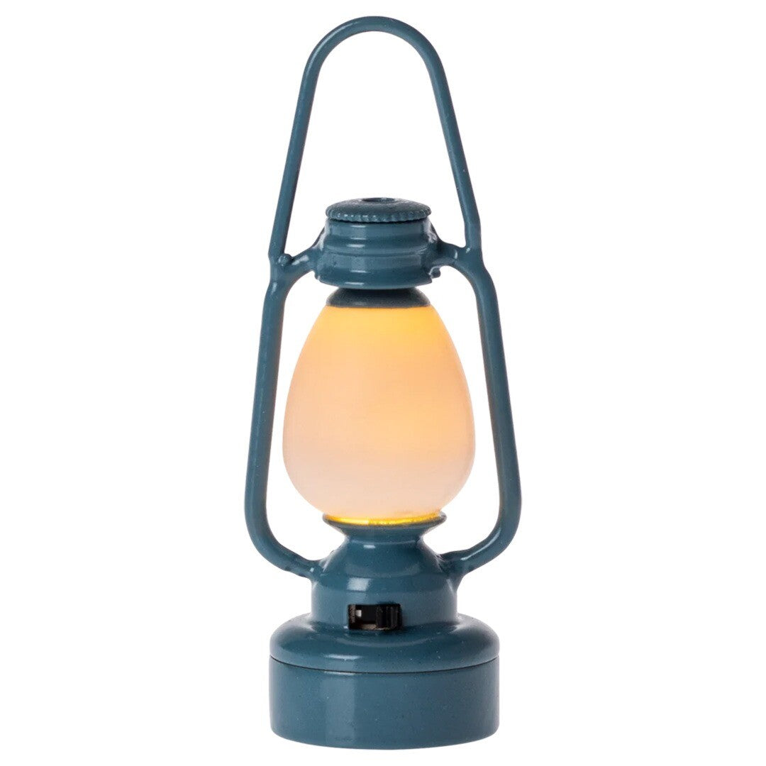 maileg poppenhuis lantaarn blauw - 7 cm | 11-4123-01 | 1