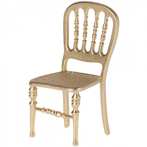 maileg poppenhuis stoel goud   | 11-2106-00 | 0