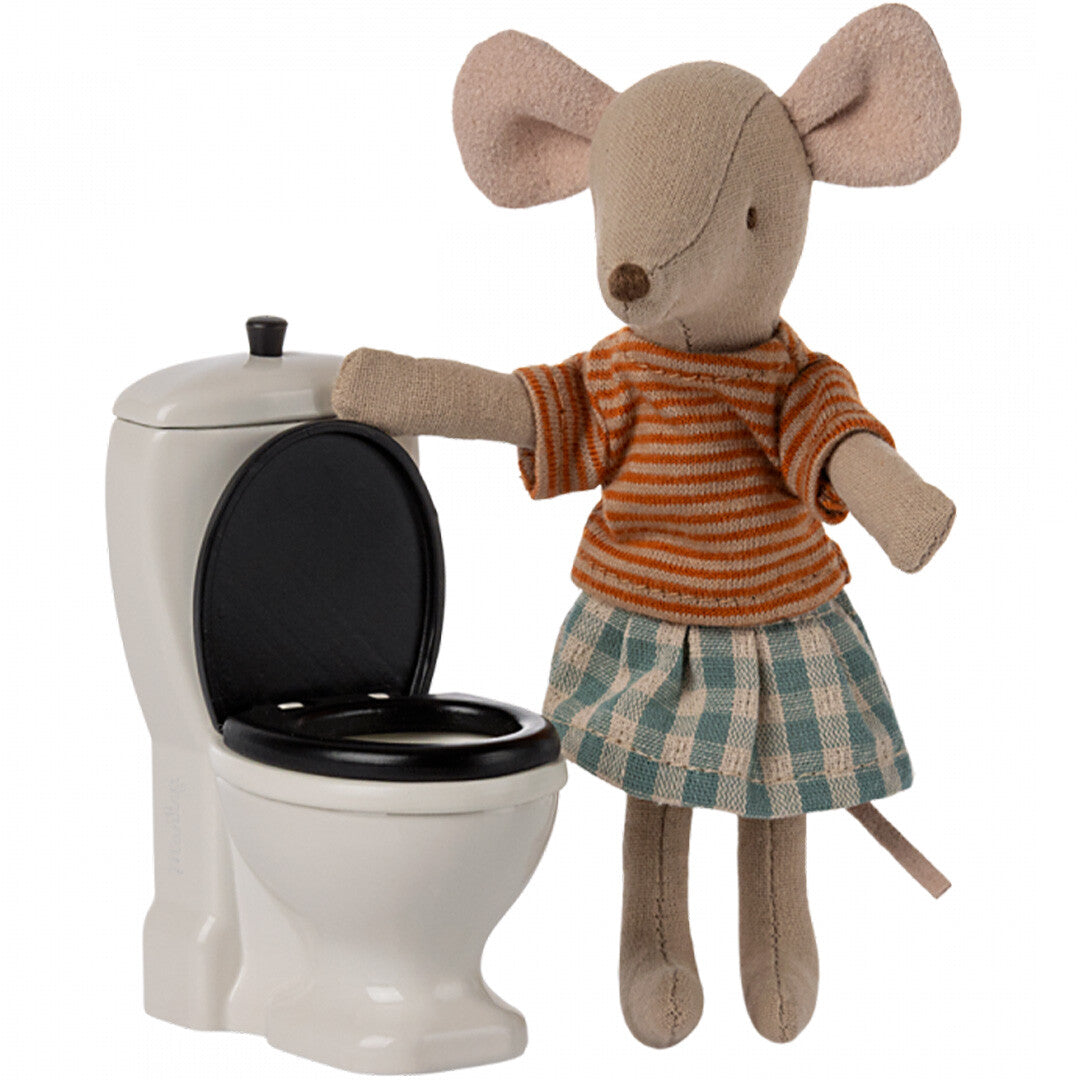 maileg poppenhuis toilet - 9,5 cm   | 11-4107-00 US | 1