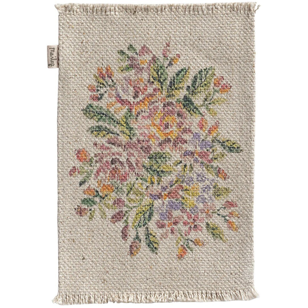 maileg poppenhuis vloerkleed flowers - 16 cm | 11-4411-00 | 0