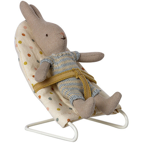 maileg poppenhuis wipstoeltje stippen - micro - 9 cm | 11-1412-00 | 2