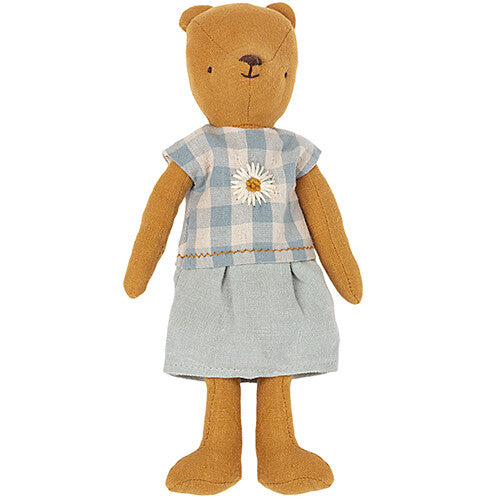 maileg poppenkleding jurk - teddy mum | 16-1825-00 | 2