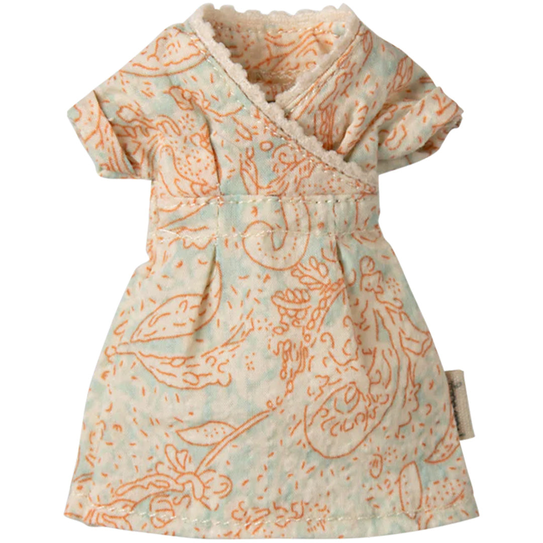 maileg poppenkleding moeder - bloemenjurk - 15 cm | 17-5306-00 | 0