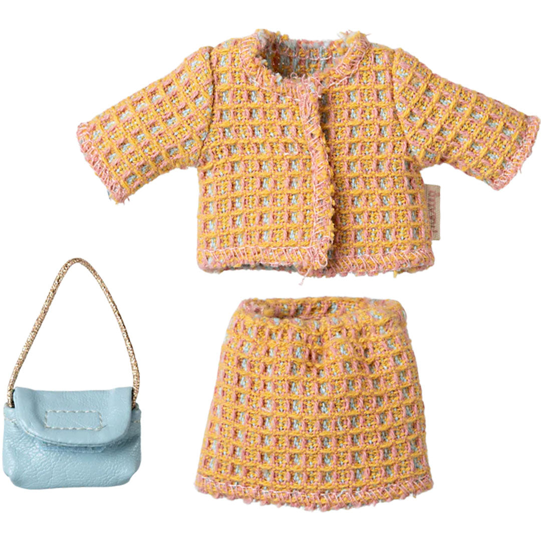 maileg poppenkleding moeder - jasje met bijpassend rokje - 15 cm | 17-5304-00 | 0