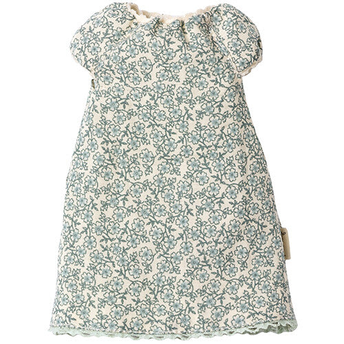maileg poppenkleding nachtjapon bloemen - teddy mum | 16-1830-00 | 0