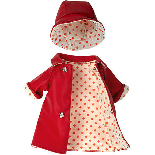 maileg poppenkleding regenjas - teddy mum | 16-2821-00 | 0