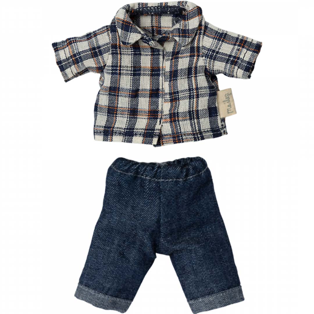 maileg poppenkleding vadermuis - 2-delig  | 17-2305-02 | 0