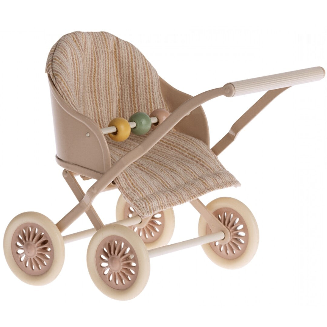 maileg poppenwagen rose - my - 9,5 cm   | 11-4104-00 | 0