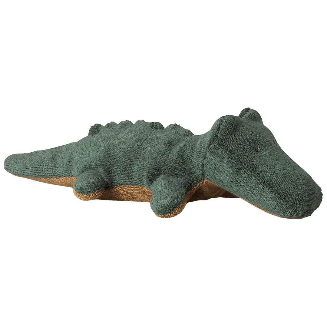 maileg peluche crocodile safari friends - vert forêt - 26 cm