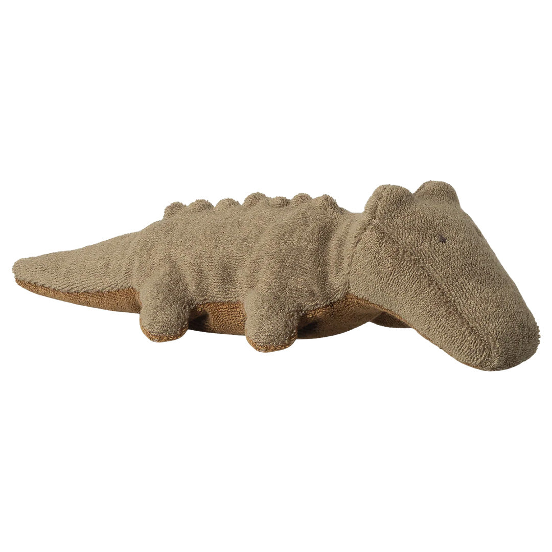 maileg peluche crocodile safari friends - vert olive - 26 cm
