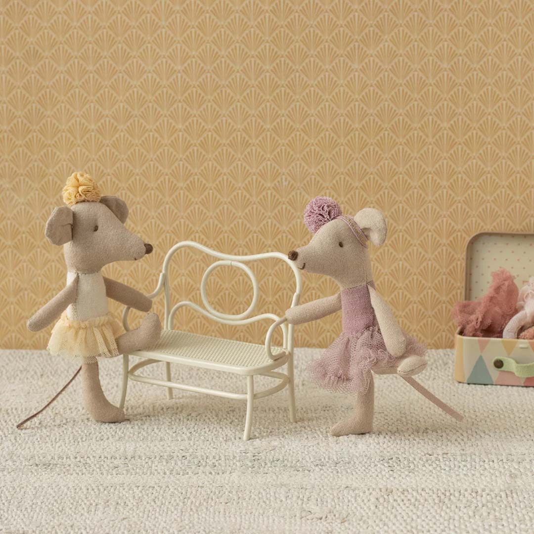 maileg knuffelmuis ballerina kleine zusje - heather - 11 cm | 17-6108-00 | 3