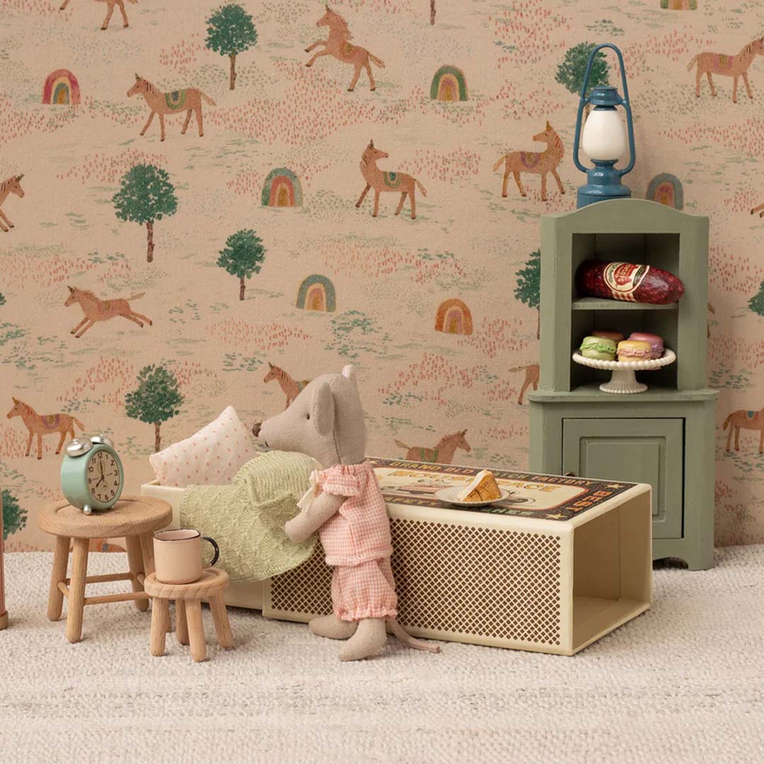 maileg knuffelmuis kleine zus - roze pyjama - 11 cm | 17-5109-00 | 1