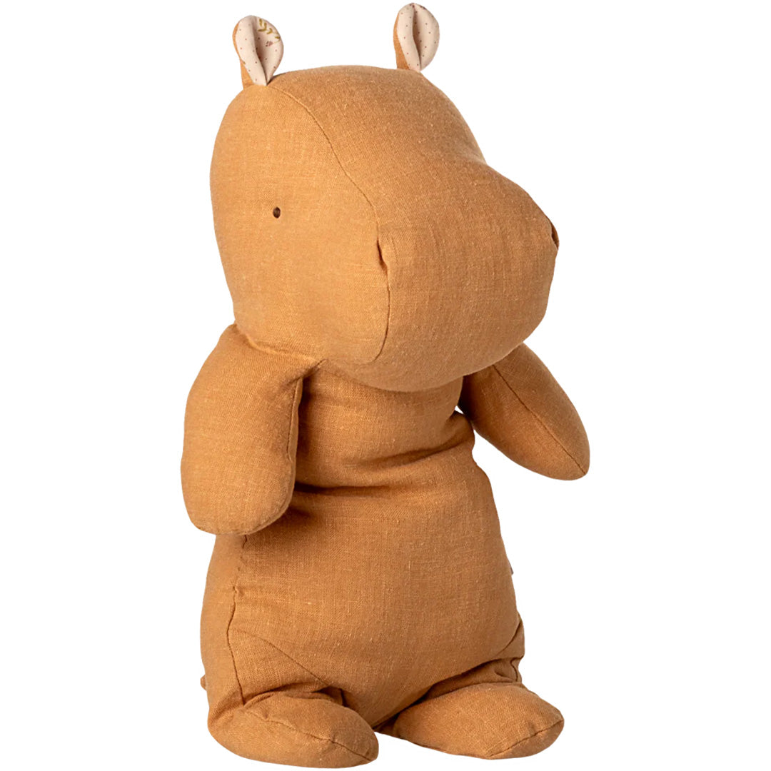 maileg knuffelnijlpaard safari friends - honey - 30 cm | 16-5617-01 | 0