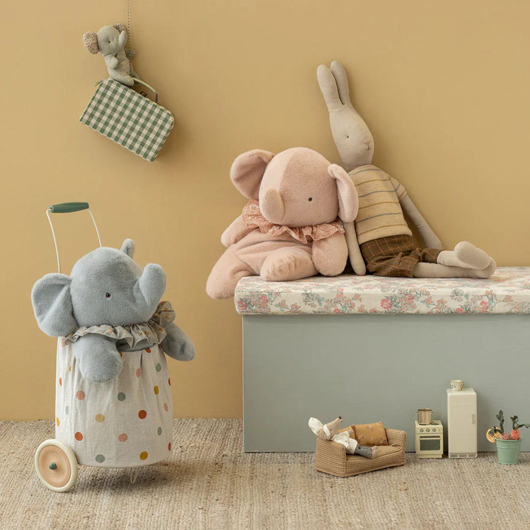 maileg knuffelolifant - powder - 45 cm | 16-6997-00 | 2
