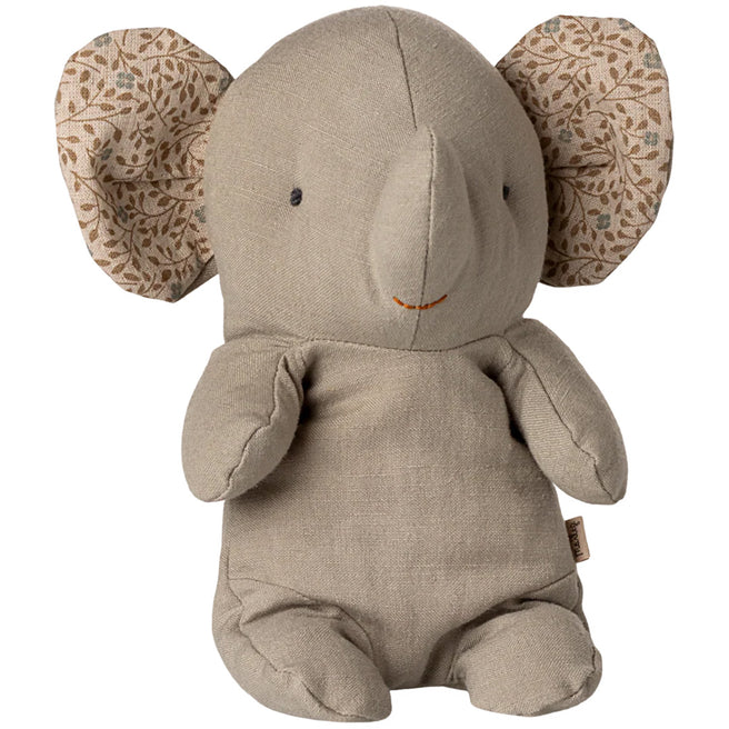 maileg knuffelolifant safari friends - iron grey - 25 cm | 16-5612-00 | 0