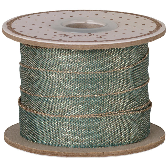 maileg lint - green gold - 10 m | 19-6200-00 | 