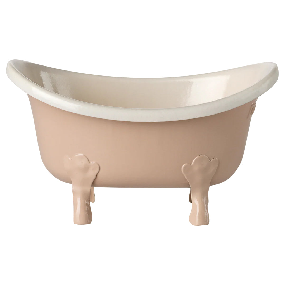 maileg poppenhuis bad - muis - rose - 10,5 cm | 11-6108-00 | 4