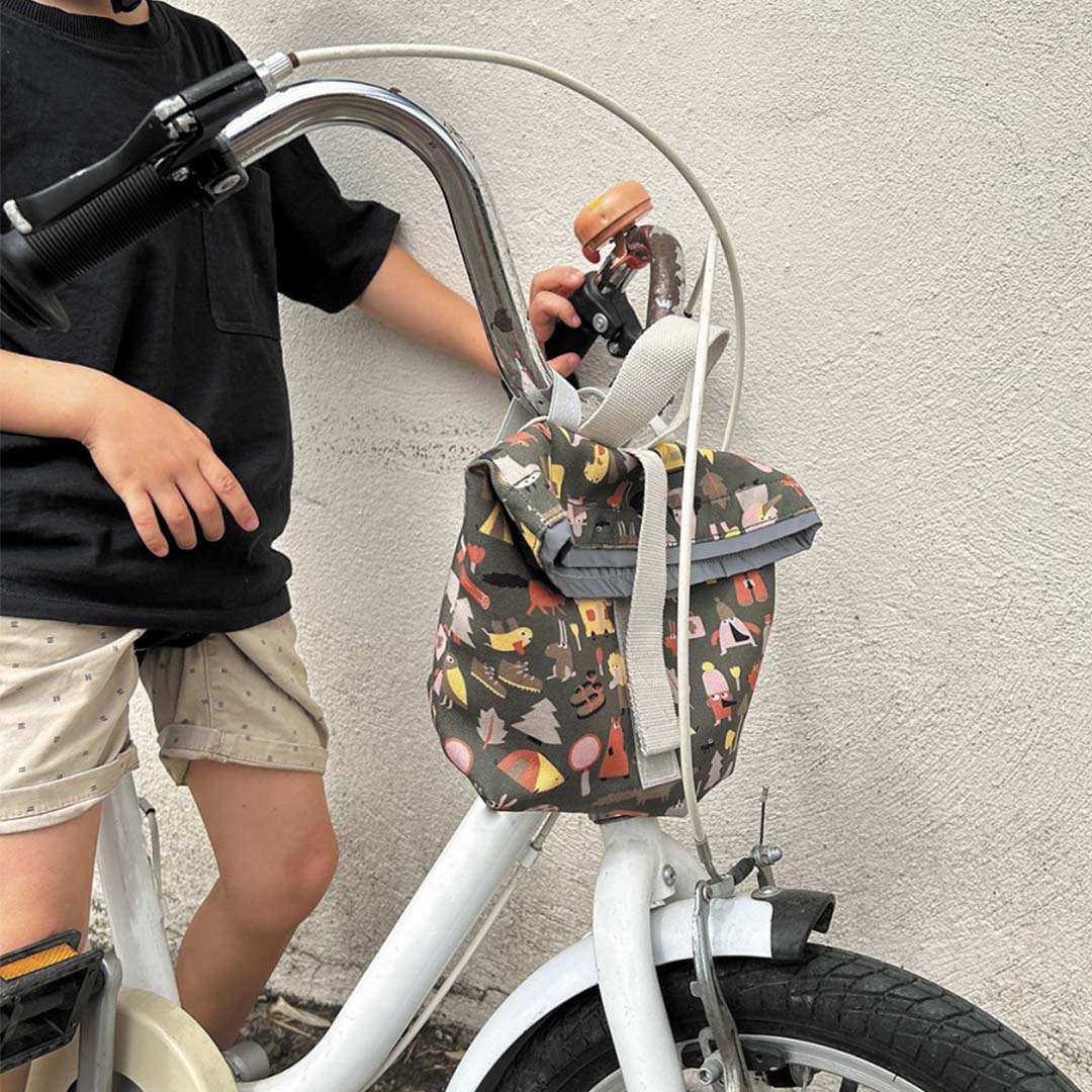 maison petit jour fietstas het avontuur - groen | AA646VR | 1