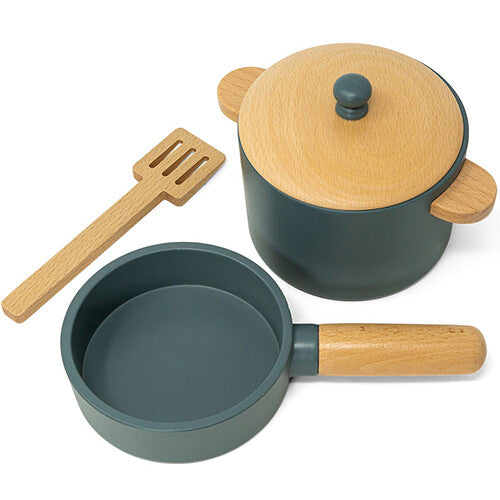 mama memo pannenset smaragdgroen - 4-delig | 185631 | 2