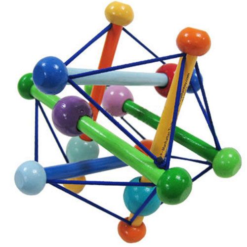 manhattan toy rammelaar skwish color burst | 203540 | 0