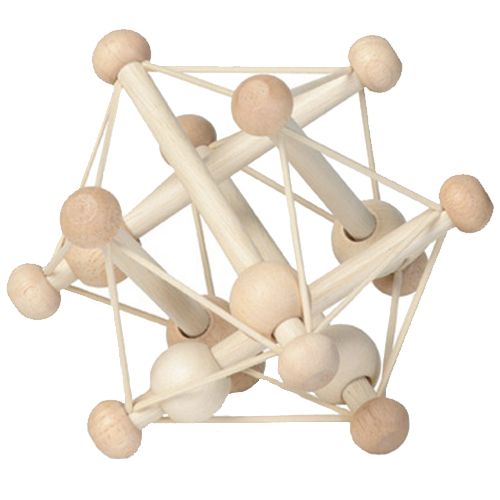 manhattan toy rammelaar skwish natural | 209620 | 0