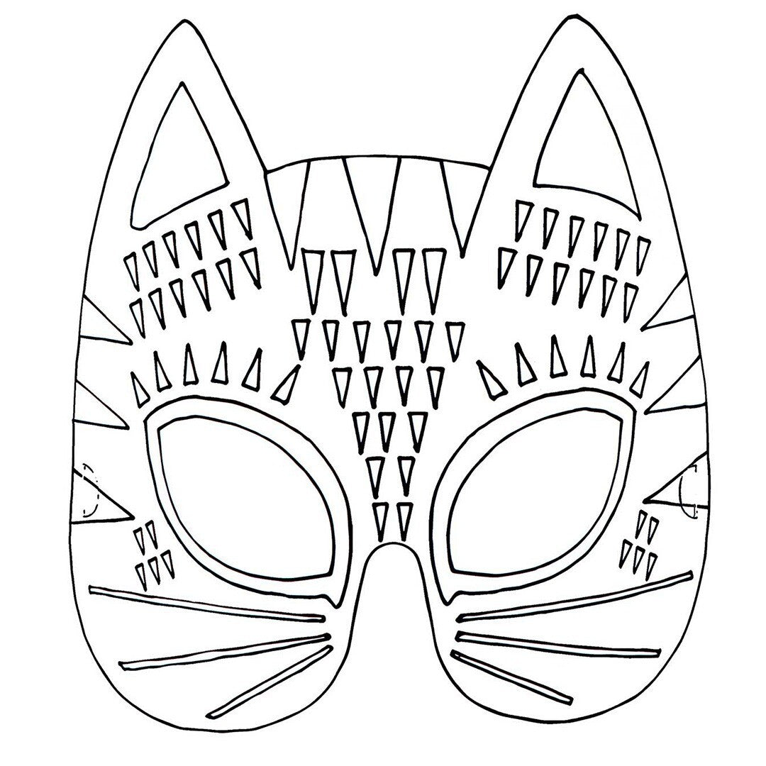 maskers inkleuren - 6 st | 99001.64.58 | 2