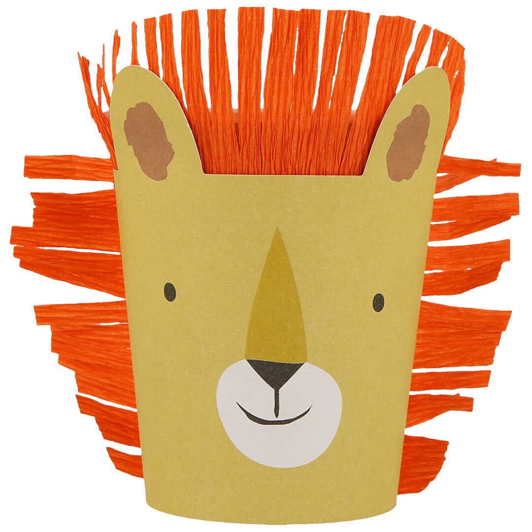 meri meri bekers animal parade - 8st | 267331 | 1