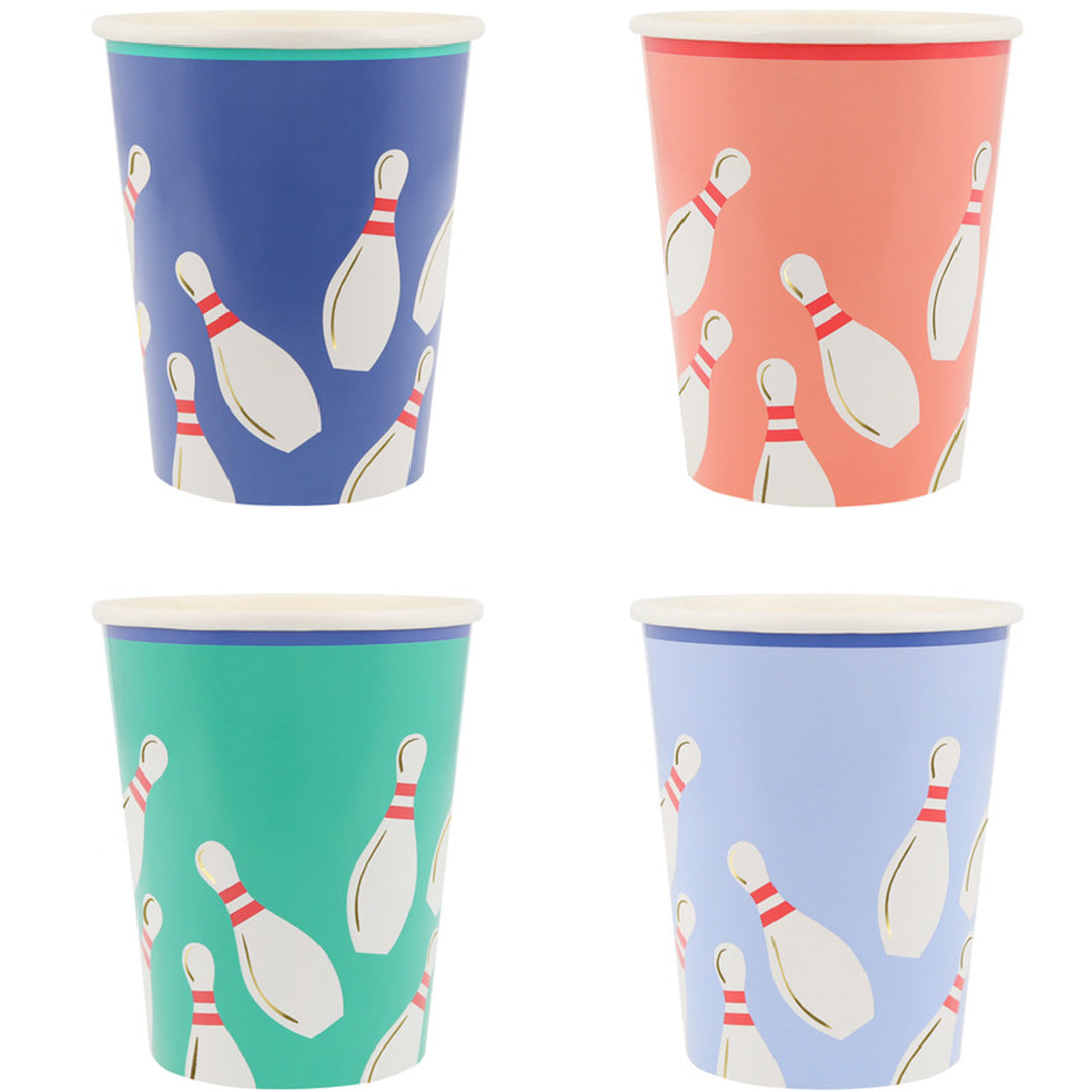 meri meri bekers bowling - 8st | 284946 | 0