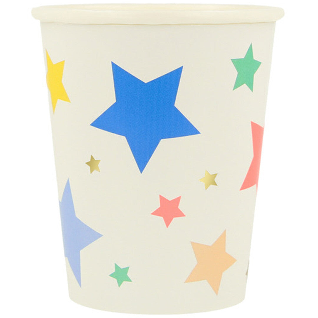 meri meri bekers happy birthday sterren – 8st | 275747 | 0