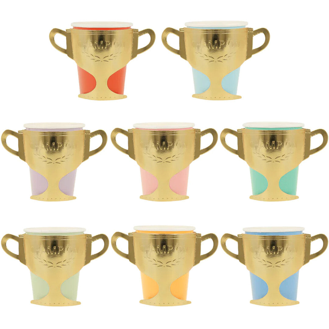 meri meri bekers kampioensbeker - 8st | 271390 | 0