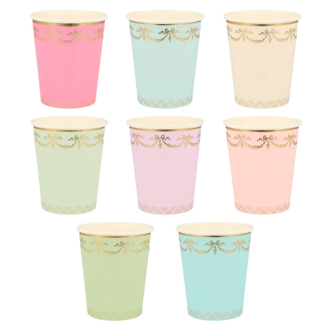 meri meri bekers ladurée paris – 8st  | 223407 | 0