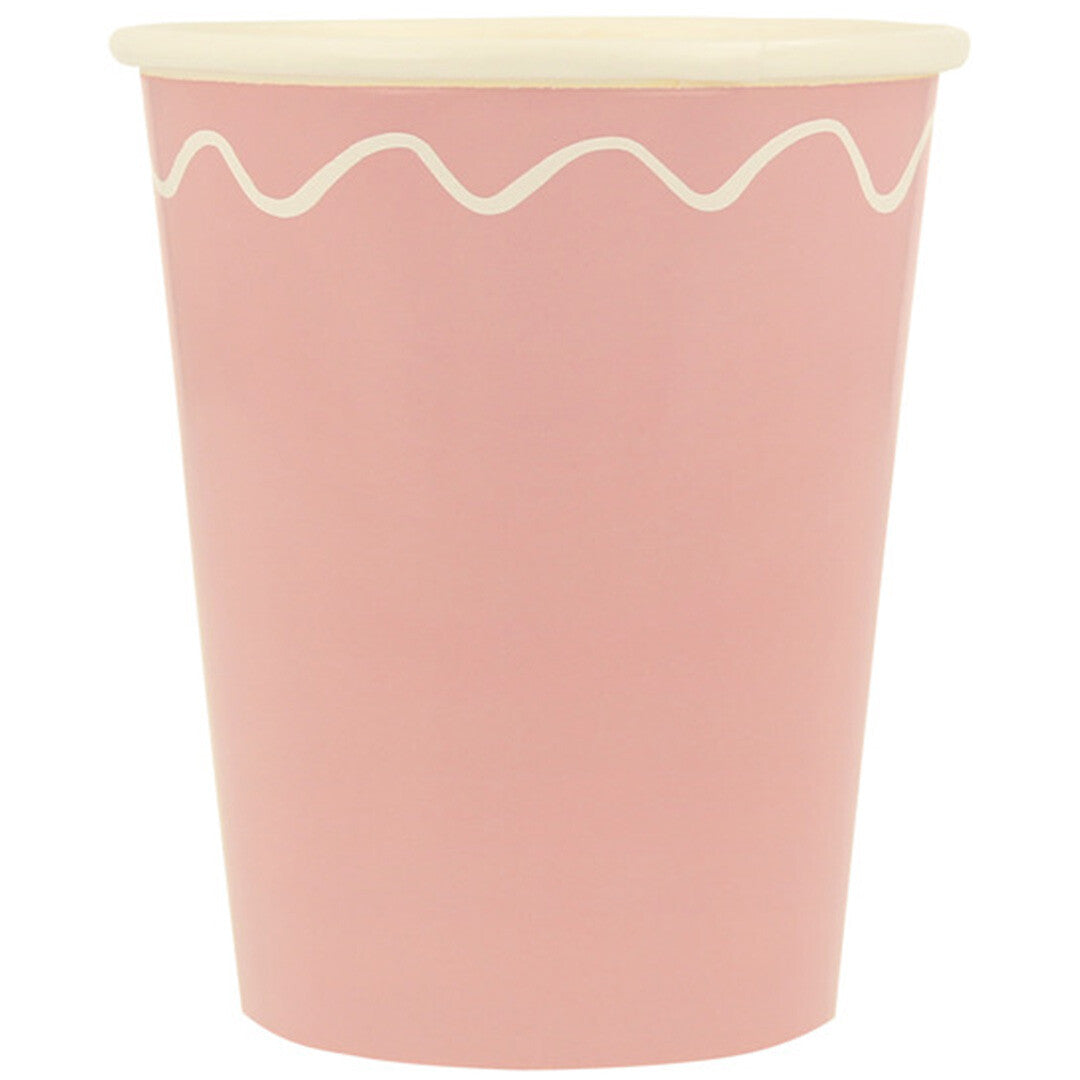 meri meri bekers meerkleurig – 8st | 274298 | 3