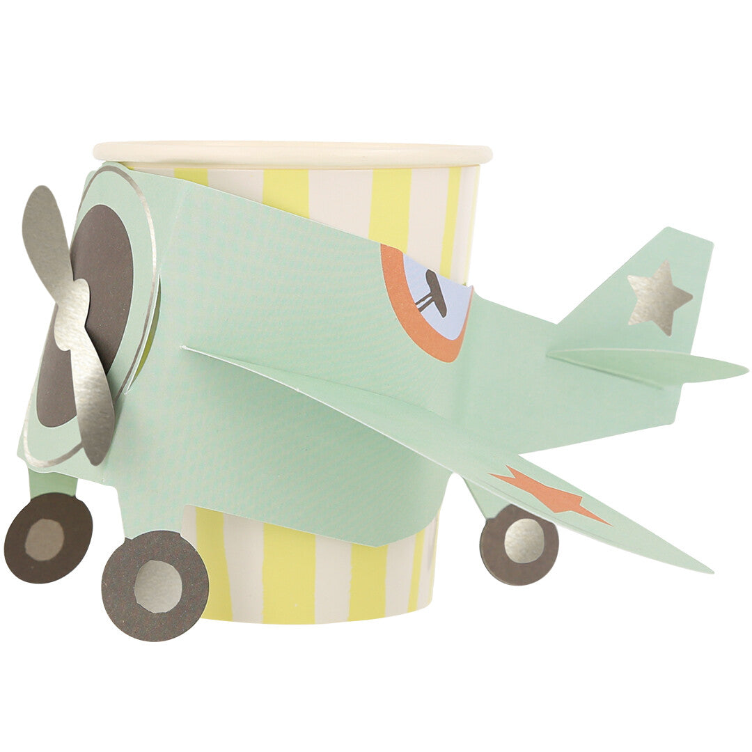 meri meri bekers vliegtuig – 8st | 275855 | 0