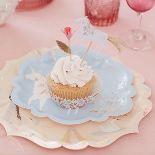 meri meri borden magische prinses - large - 8st | 215173 | 2