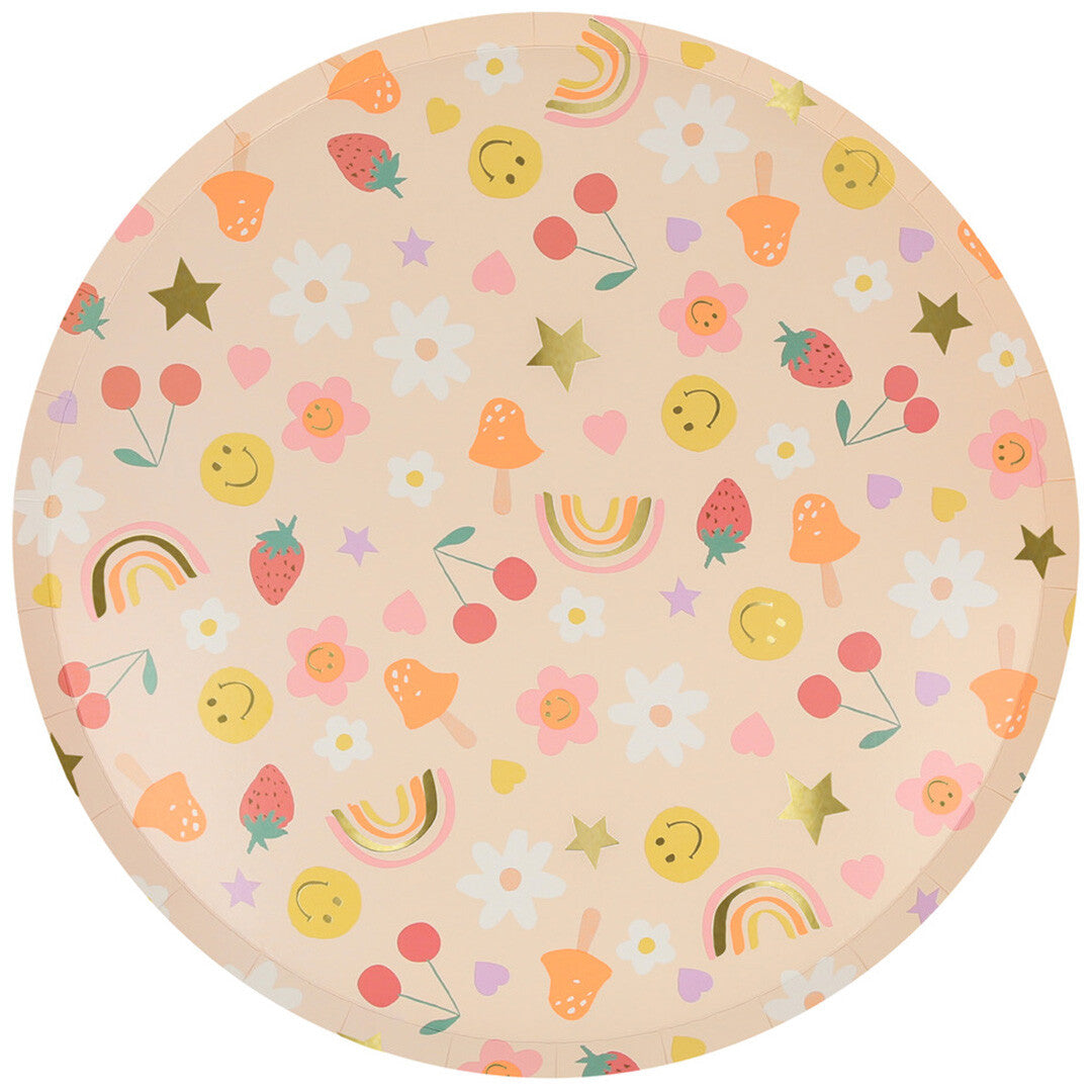meri meri borden vrolijke figuurtjes - large - 8st  | 275477 | 0