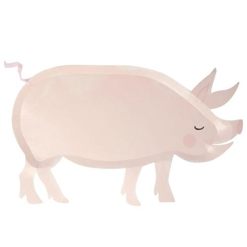 meri meri bordjes biggetje - 12st | 203132 | 0