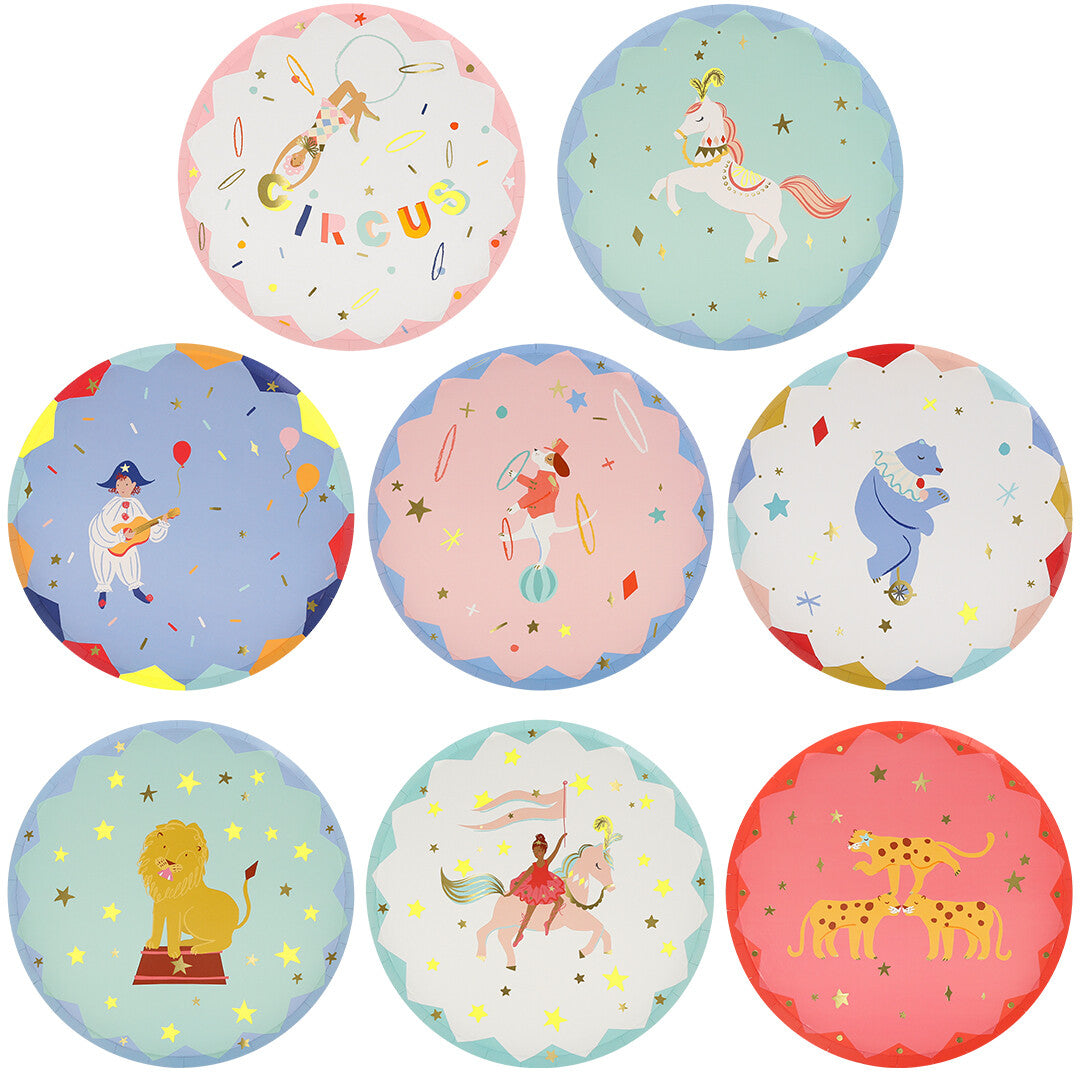 meri meri bordjes circus - small - 8st  | 276278 | 0