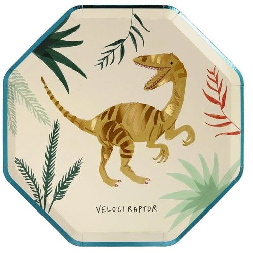 meri meri bordjes dino's - small - 8st | 202877 | 4