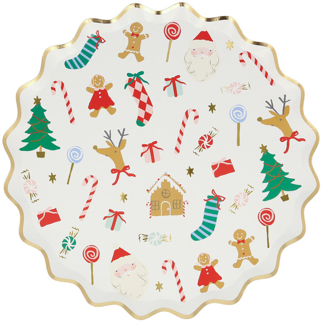 meri meri bordjes jolly christmas - small - 8st | 270076 | 0