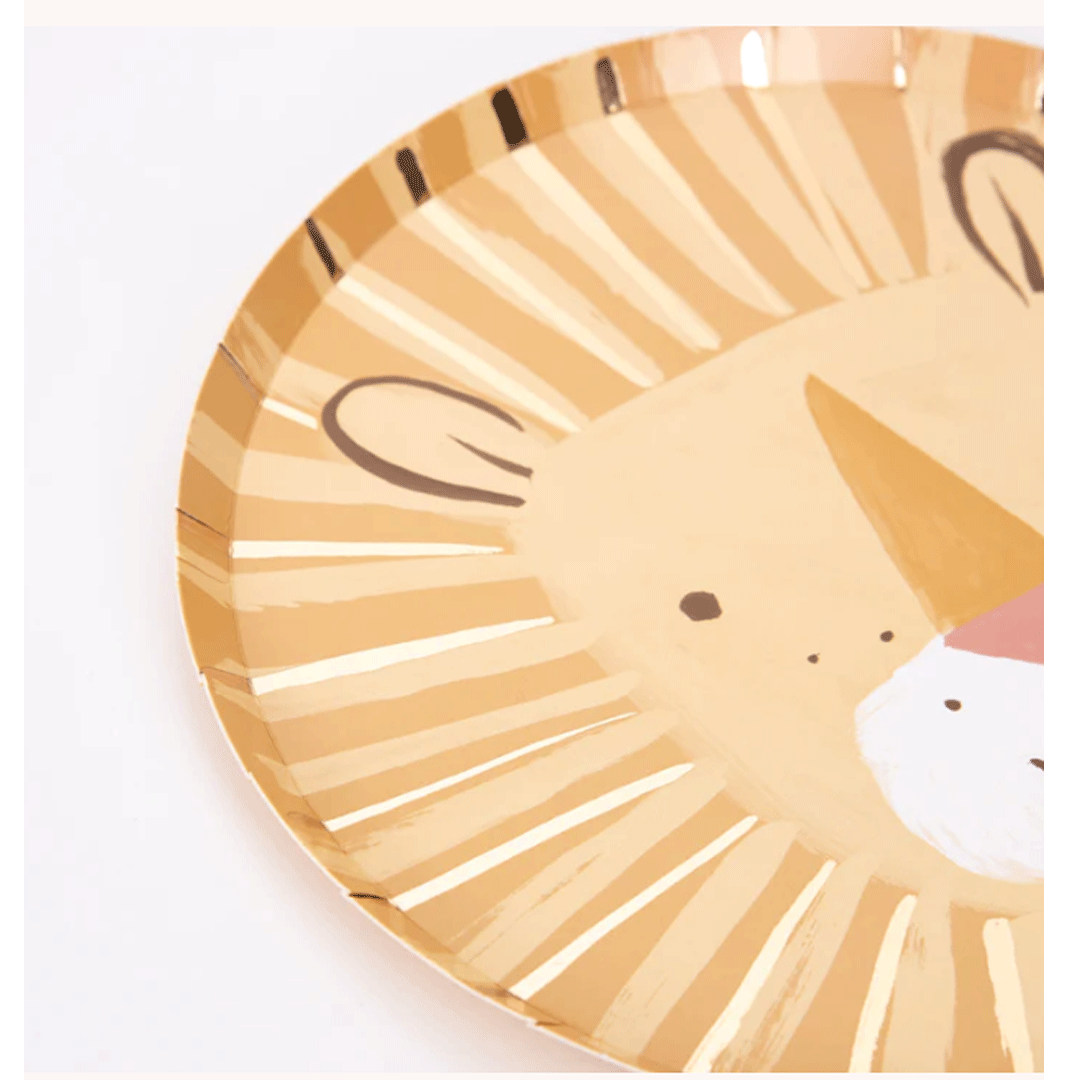 meri meri bordjes leeuw – 8st | 223344 | 1