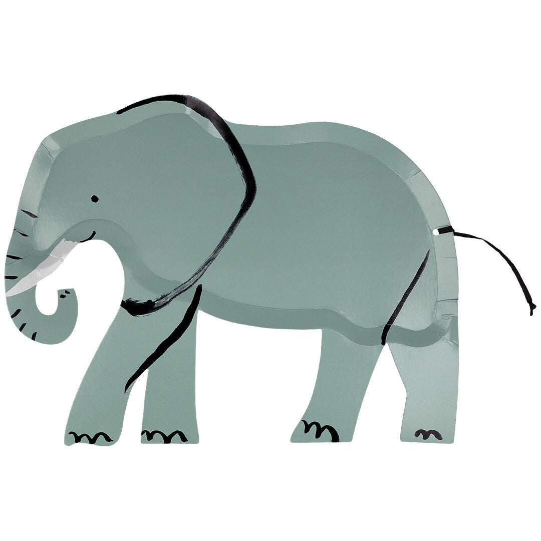 meri meri bordjes olifant – 8st | 268141 | 0